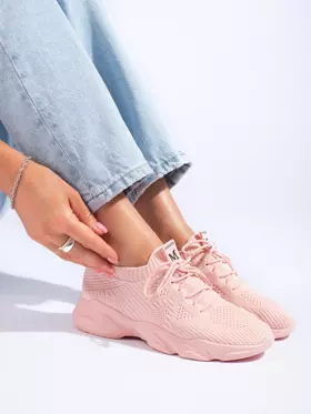 Dámske ružové športové topánky