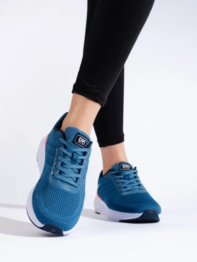 Dámske športové textilné topánky DK modré
