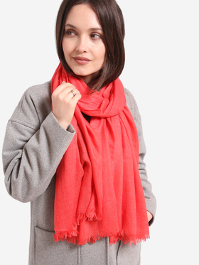 Klasický dámsky červený šál